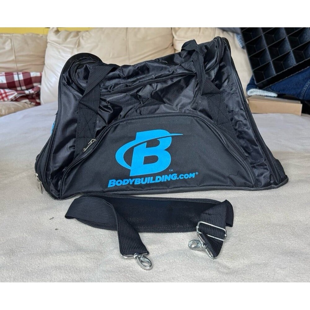Brand New Bodybuilding.com Large Gym Bag Shoe Storage Pocket